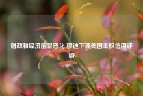财政和经济前景恶化 穆迪下调美国主权信用评级