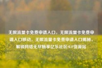 无限流量卡免费申请入口，无限流量卡免费申请入口移动，无限流量卡免费申请入口揭秘，解锁网络无尽畅享亿乐社区SUP货源站